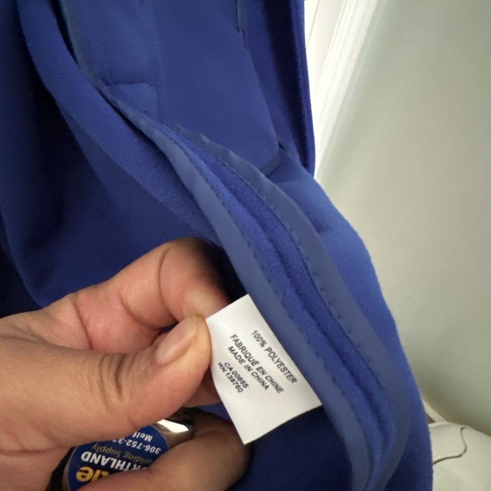 NEW Reitmans Blue Coat (L) - Picture 8 of 9